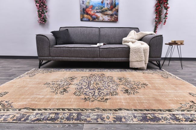 5'1'' X 7'8'' Turkish Vintage Runner Rug - 245352: Title: 5'1'' X 7'8'' Turkish Vintage Runner Rug - 245352Description:5'1'' X 7'8'' Turkish Vintage Runner Rug - 245352Origin:TurkiyeDate/Period:1960-90Materials:Wool,CottonDimension:5'1''X7'8'' ft,