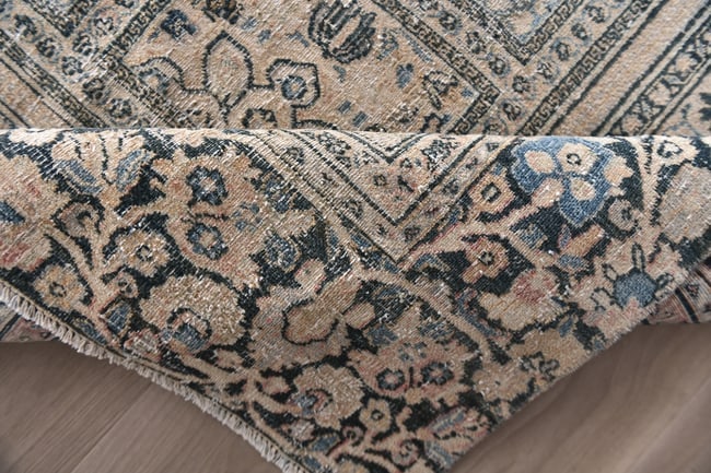 8'8'' X 12'7'' Unique Handmade Vintage Rug - 24943 - 14