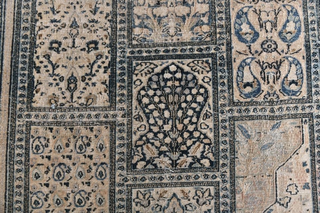 8'8'' X 12'7'' Unique Handmade Vintage Rug - 24943 - 5