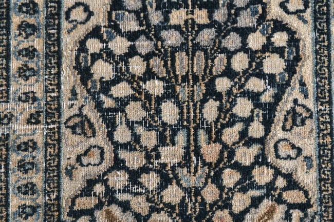 8'8'' X 12'7'' Unique Handmade Vintage Rug - 24943 - 6