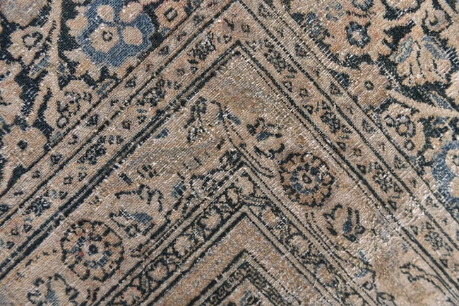 8'8'' X 12'7'' Unique Handmade Vintage Rug - 24943 - 8