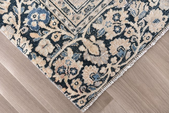 8'8'' X 12'7'' Unique Handmade Vintage Rug - 24943 - 9