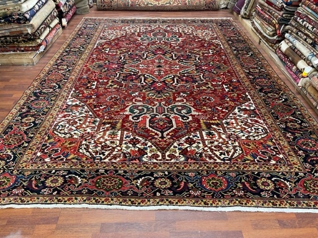 Antique Persian Heriz rug-5052 (1 of 11)