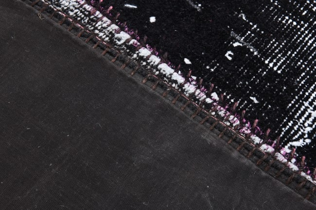 8'4'' X 11'5'' Handmade Vintage Wool Patchwork Rug - 582 - 13