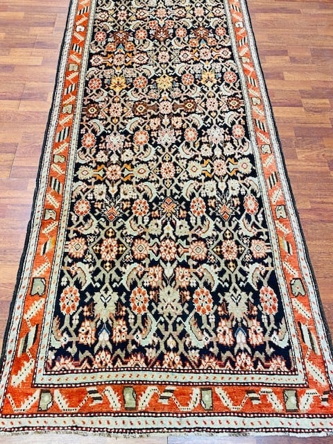 Antique Long Karabagh Caucasian Runner, 2453 - 2