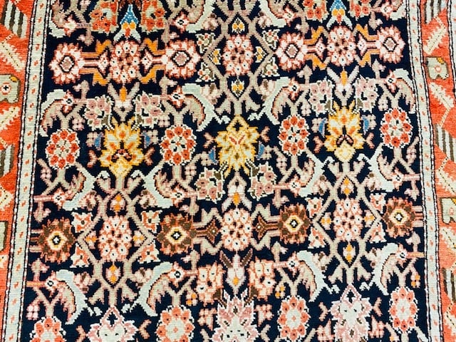 Antique Long Karabagh Caucasian Runner, 2453 - 4