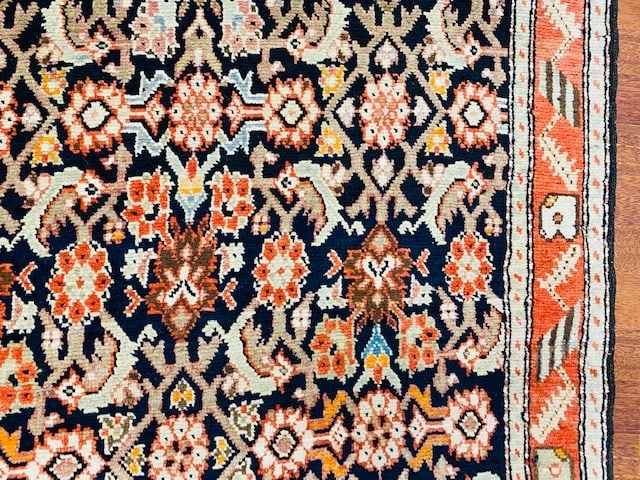 Antique Long Karabagh Caucasian Runner, 2453 - 7