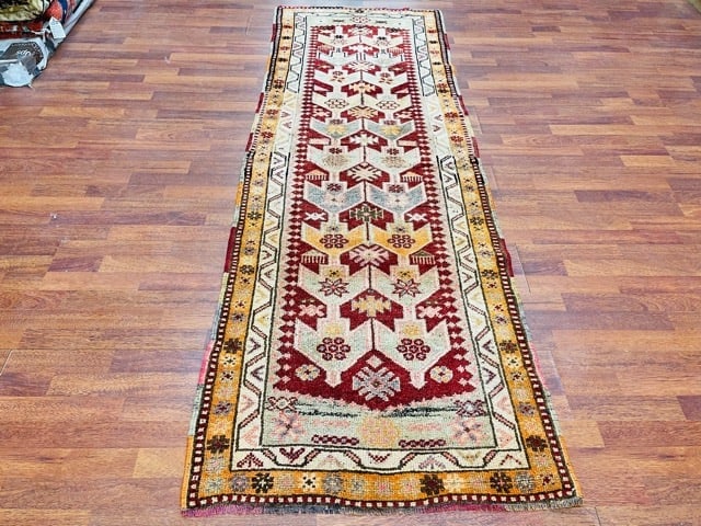 Vintage decorative Turkish Runner-4867 - 9