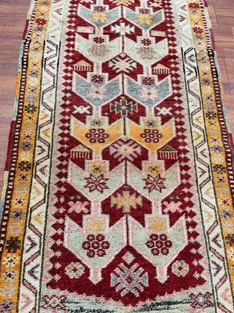 Vintage decorative Turkish Runner-4867 - 2