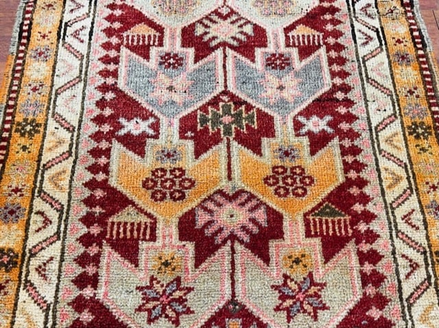 Vintage decorative Turkish Runner-4867 - 5