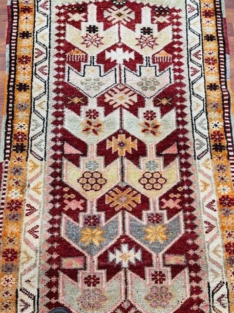 Vintage decorative Turkish Runner-4867 - 7