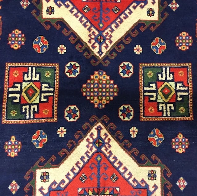 Vintage Persian Kerman Rug-531`9 - 2