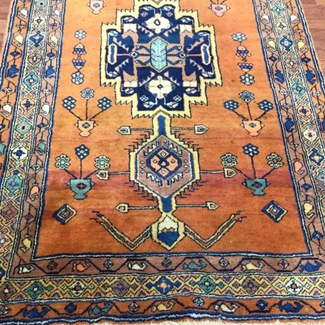Antique Persian Serab Runner-4548 - 2