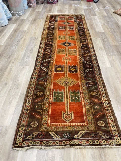 Antique Persian Bakhshayesh Runner-3476 - 9