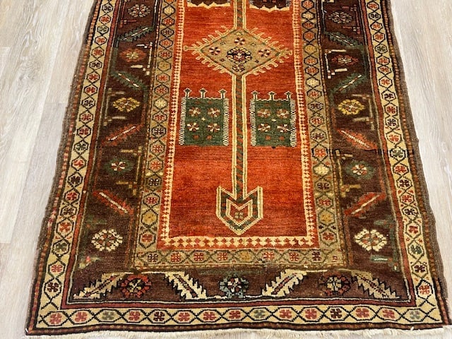 Antique Persian Bakhshayesh Runner-3476 - 2