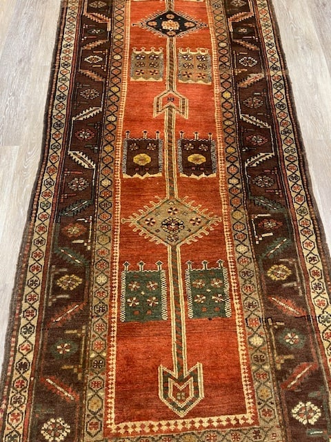 Antique Persian Bakhshayesh Runner-3476 - 3