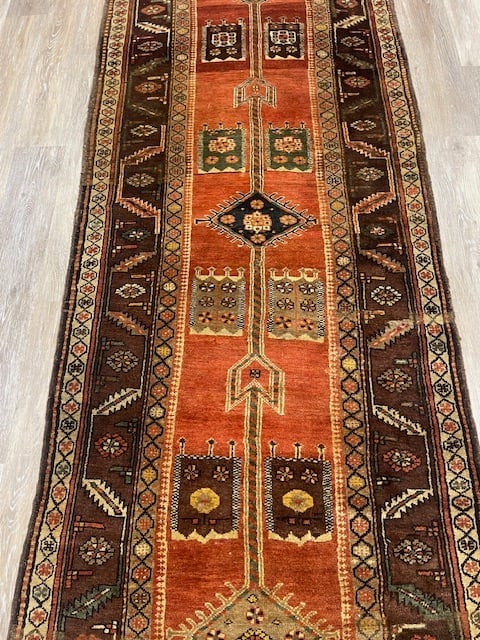 Antique Persian Bakhshayesh Runner-3476 - 4