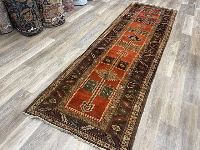 Antique Persian Bakhshayesh Runner-3476 - 8