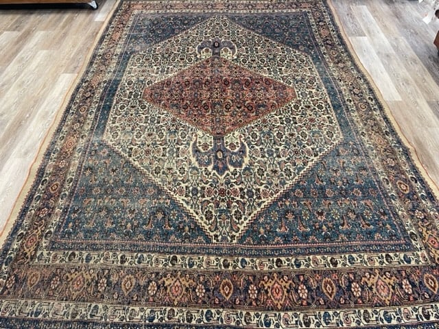 Antique Persia Tribal Bidjar Rug-3285: Title:Antique Persia Tribal Bidjar Rug-3285 Description:Gorgeous antique Persia n Bidjar rug from northwest persia, size 7 ft. 3 inches by 11 ft. 3 inches, corca 1910, veryg good condition with a nice