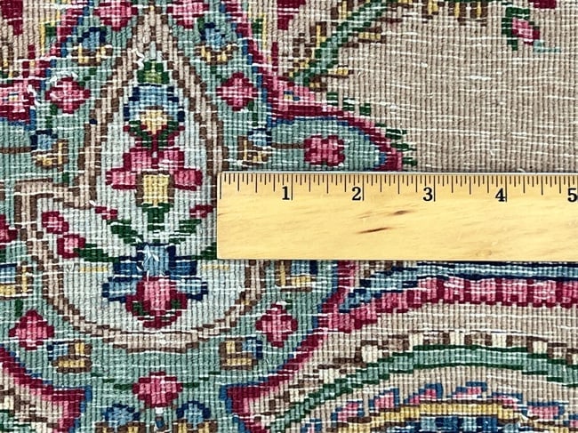 Persian Kerman Hand Knotted Semi-Antique Oriental Rug 9'9" X 12'3" - 13