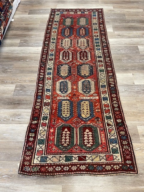 Antique Dated Karabagh Caucasian Rug (1 of 8)