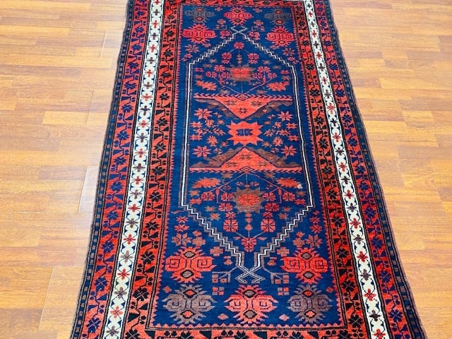 Antique persian Baluch runner-4005 - 3
