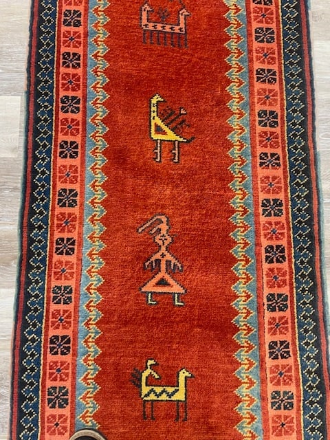 Vintage Tribal Turkish Runner - 3