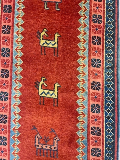 Vintage Tribal Turkish Runner - 6