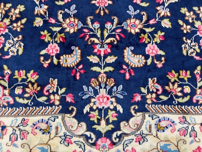 Antique Persian kerman Rug-1795 - 4