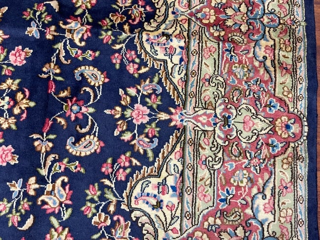 Antique Persian kerman Rug-1795 - 8