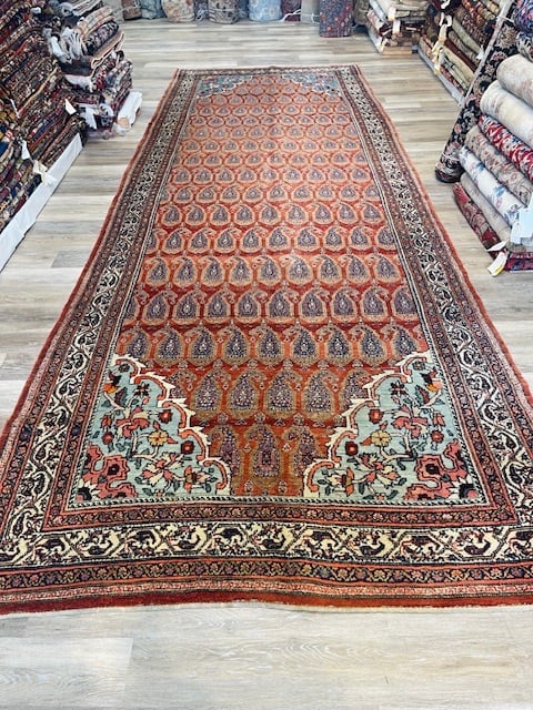 Antique Gallery size Persian Malayer-VG - 4