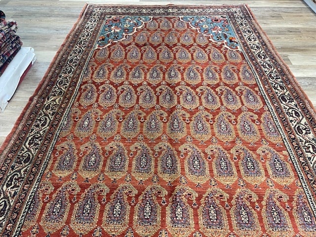 Antique Gallery size Persian Malayer-VG - 5