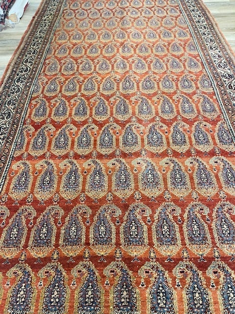 Antique Gallery size Persian Malayer-VG - 9