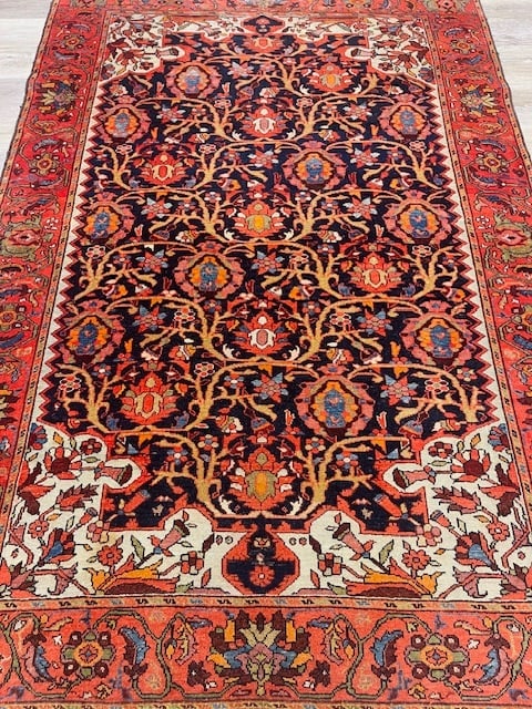 fine antique Persian Mishan Malyer Rug-5346 - 2