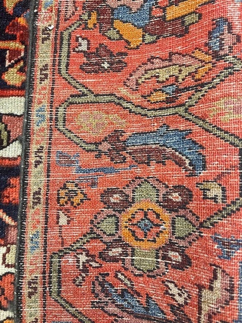 fine antique Persian Mishan Malyer Rug-5346 - 8