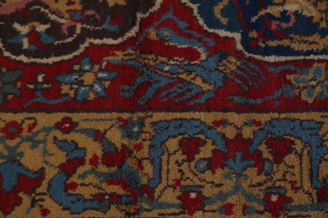 Antique Vegetable Dye 12X20 Agra Taj-Mahal Oriental Area Rug - 17