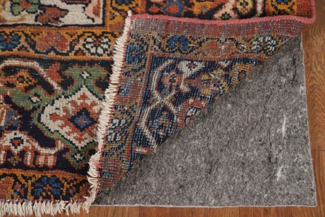 Pre-1900 Antique Vegetable Dye Mahal Persian Area Rug 8X12 - 8