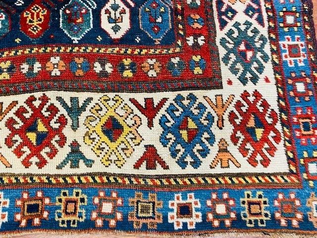 Dated Antique Talish Caucasian Rug-4253 - 3