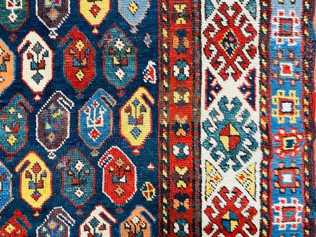 Dated Antique Talish Caucasian Rug-4253 - 9