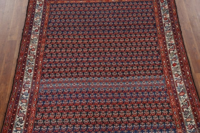 Antique Vegetable Dye Malayer Persian Rug 5X6 - 4