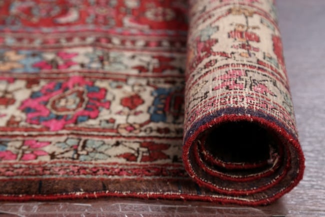 Antique Persian Bidjar Area Rug 7X11 - 20