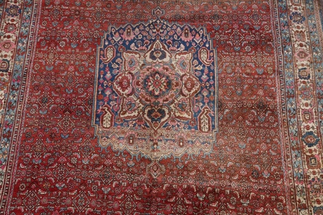 Antique Persian Bidjar Area Rug 7X11 - 3