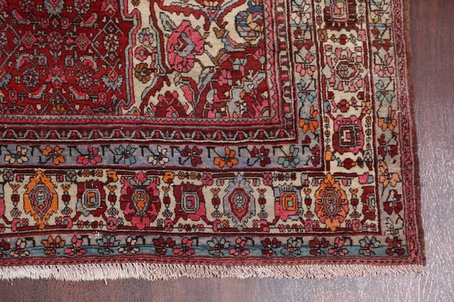 Antique Persian Bidjar Area Rug 7X11 - 6