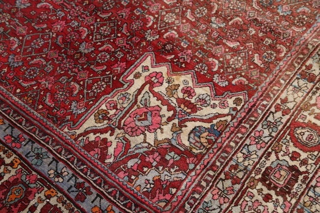 Antique Persian Bidjar Area Rug 7X11 - 8