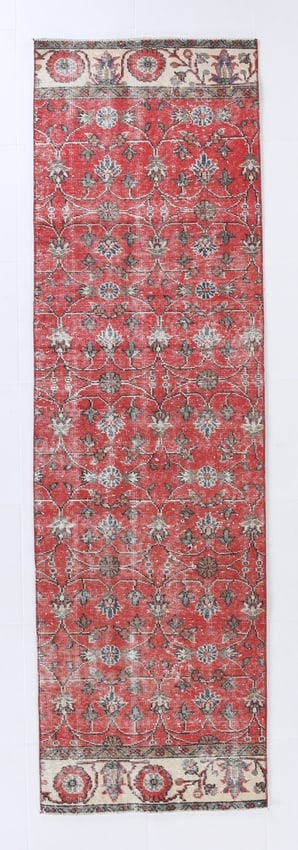 2'6'' X 8'6'' Turkish Vintage Runner Rug - 18586 (1 of 20)
