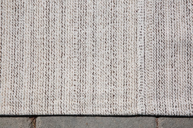 7'0'' X 10'0'' Handmade Vintage Wool Patchwork Rug - 431 - 11