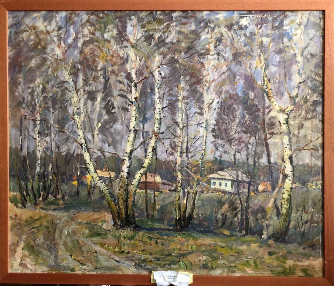 Oil painting Spring Snopok A.N.: Title: Oil painting Spring Snopok A.N. Description: NoGS 109 *** ABOUT THIS PAINTING *** * TITLE: "Spring" * ARTISTS: Snopok A.N. * SIZE: 90x75cm/'35,43x29,52 inches' * MEDIUM: oil, canvas * HAND PAIN