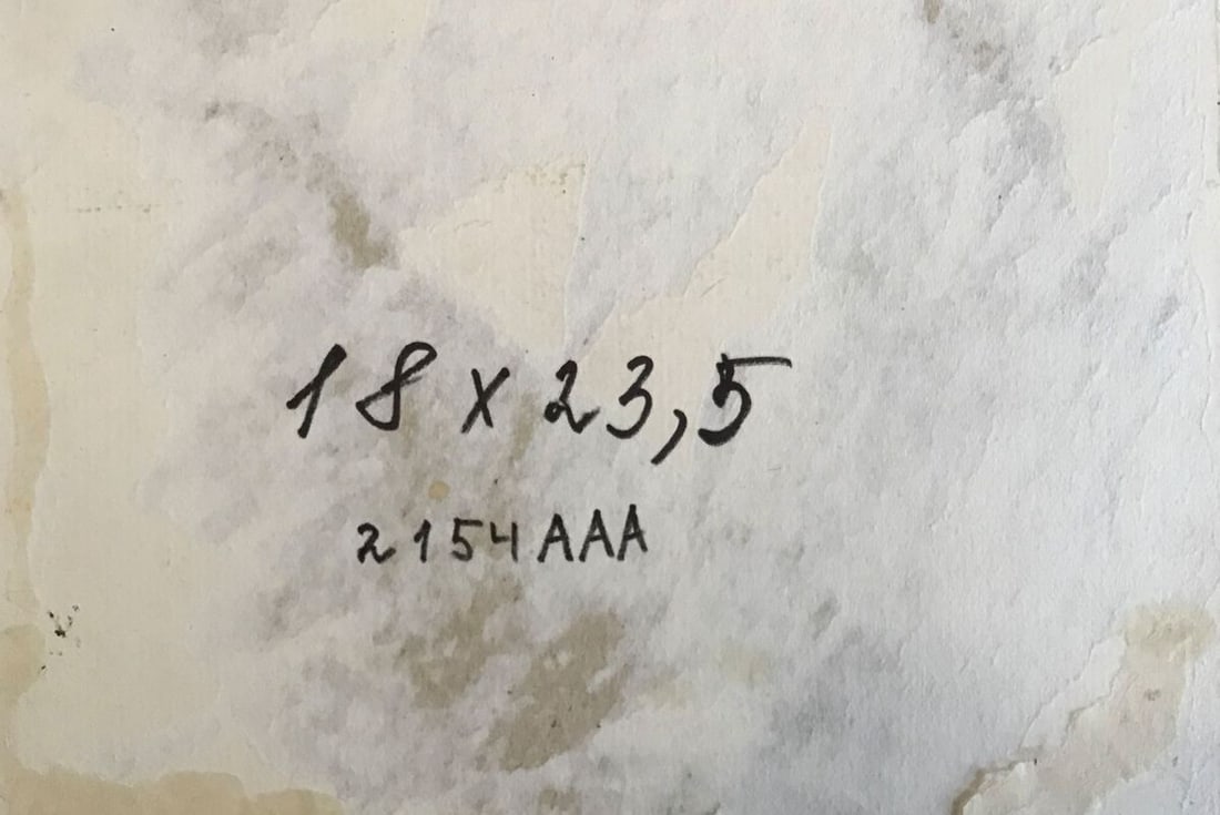 Tempera painting European city Unknown artist - 11