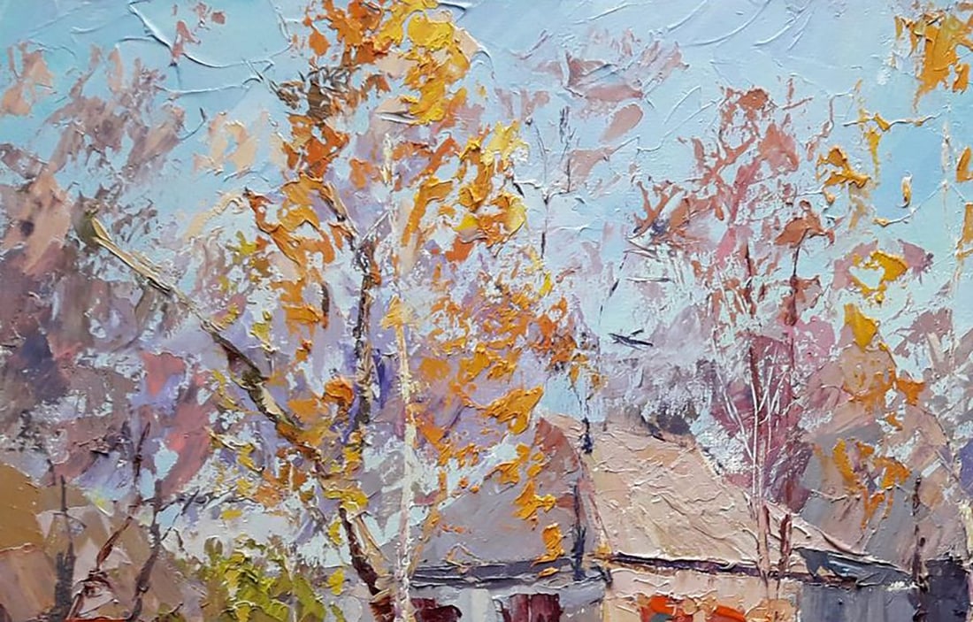 Oil painting Autumn lace Serdyuk Boris Petrovich - 2
