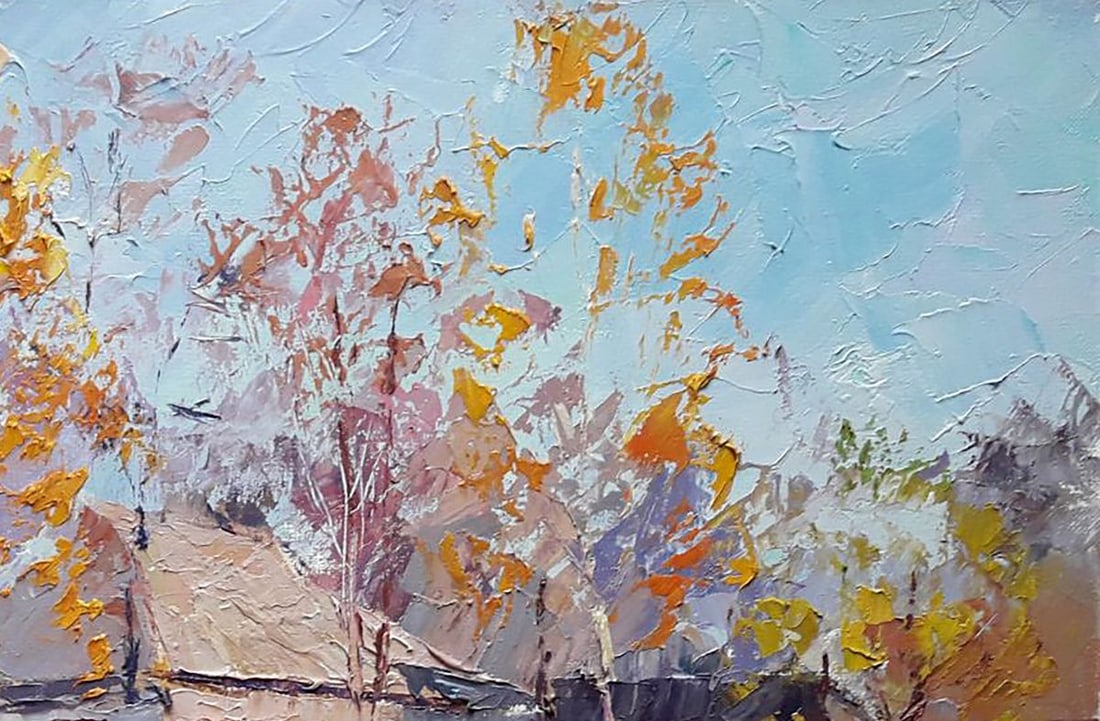 Oil painting Autumn lace Serdyuk Boris Petrovich - 3